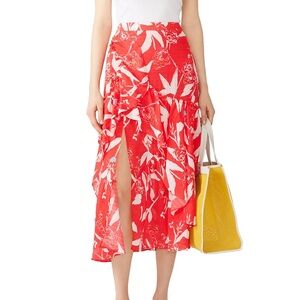 Tanya Taylor Parrot Tulip Sia Maxi Skirt